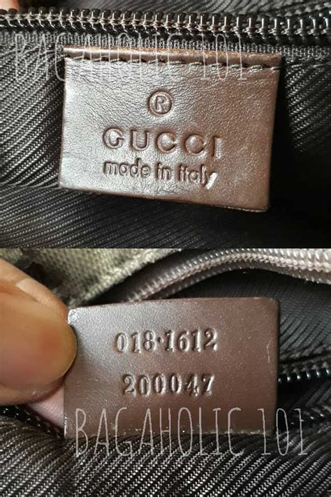 fake gucci serial njmbers|gucci purse serial number.